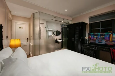 Deluxe tweepersoons- of twinkamer — Green Suites Hotel